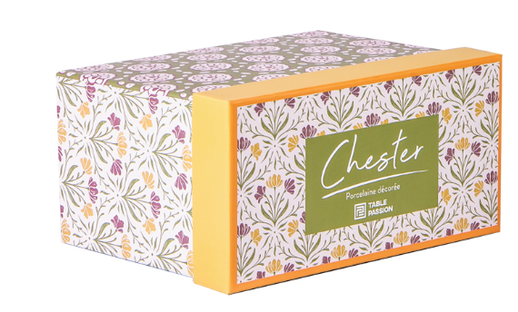 Coffret de 4 gobelets Bohème 15 cl