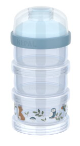 Boite doseuse lait en poudre mio 3 pièces