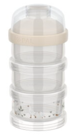Boite doseuse lait en poudre mio 3 pièces