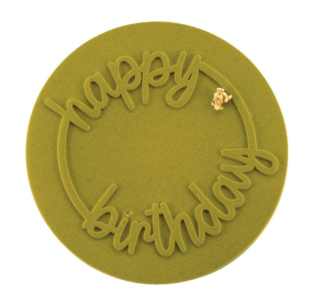 Décor Birthday pour Gateaux SILIKOMART