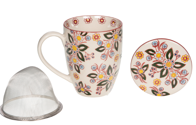 Coffret tisanière avec filtre Siena 30 cl