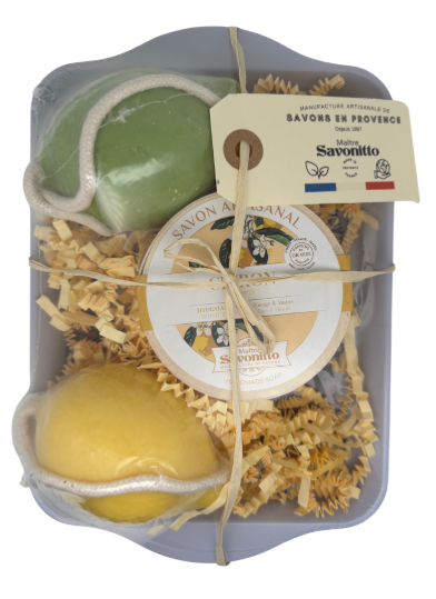 Coffret savon citron