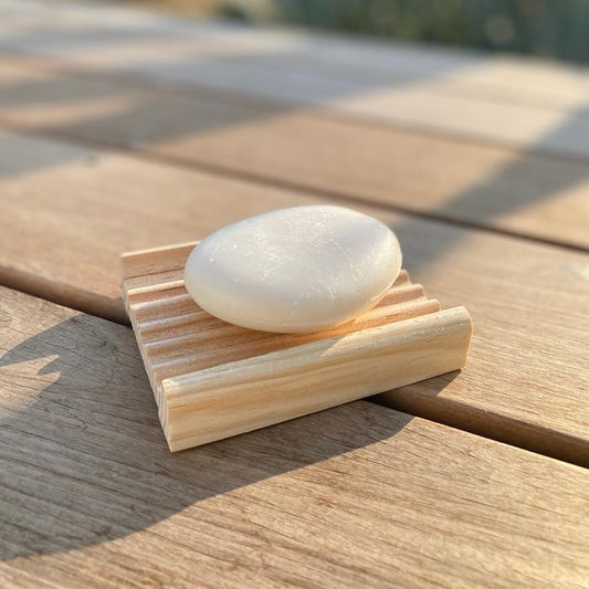 Porte savon en bois