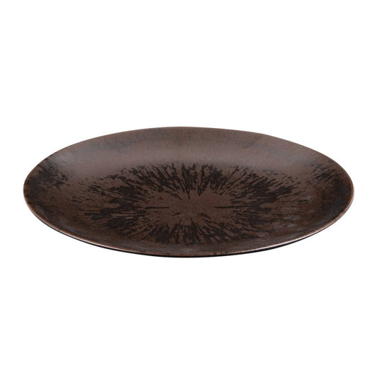 Assiette plate ONYX - Table Passion