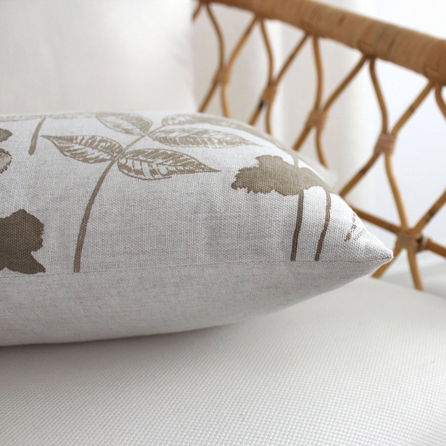 Coussin déhoussable, 30x50cm, Imprimé, Collection Natura