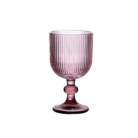 Boite de 6 verres à pied 25 cl dolce rose - Table Passion
