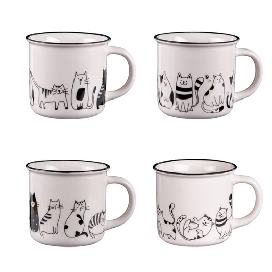 Coffret 4 mugs 35 cl FRIENDS - Table Passion