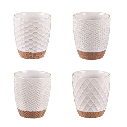 Coffret de 4 gobelets Jaspe 20 cl - Table Passion