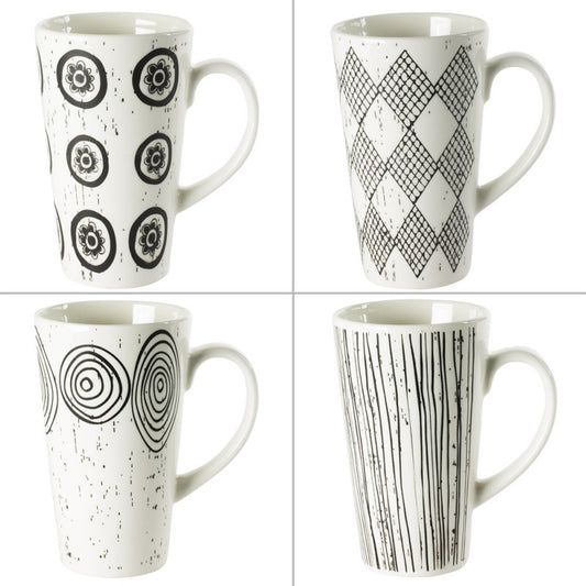 Coffret de 4 mugs PALAWAN 29 cl - Table Passion