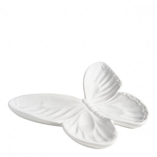 Coupelle papillon en céramique blanche - Mathilde M