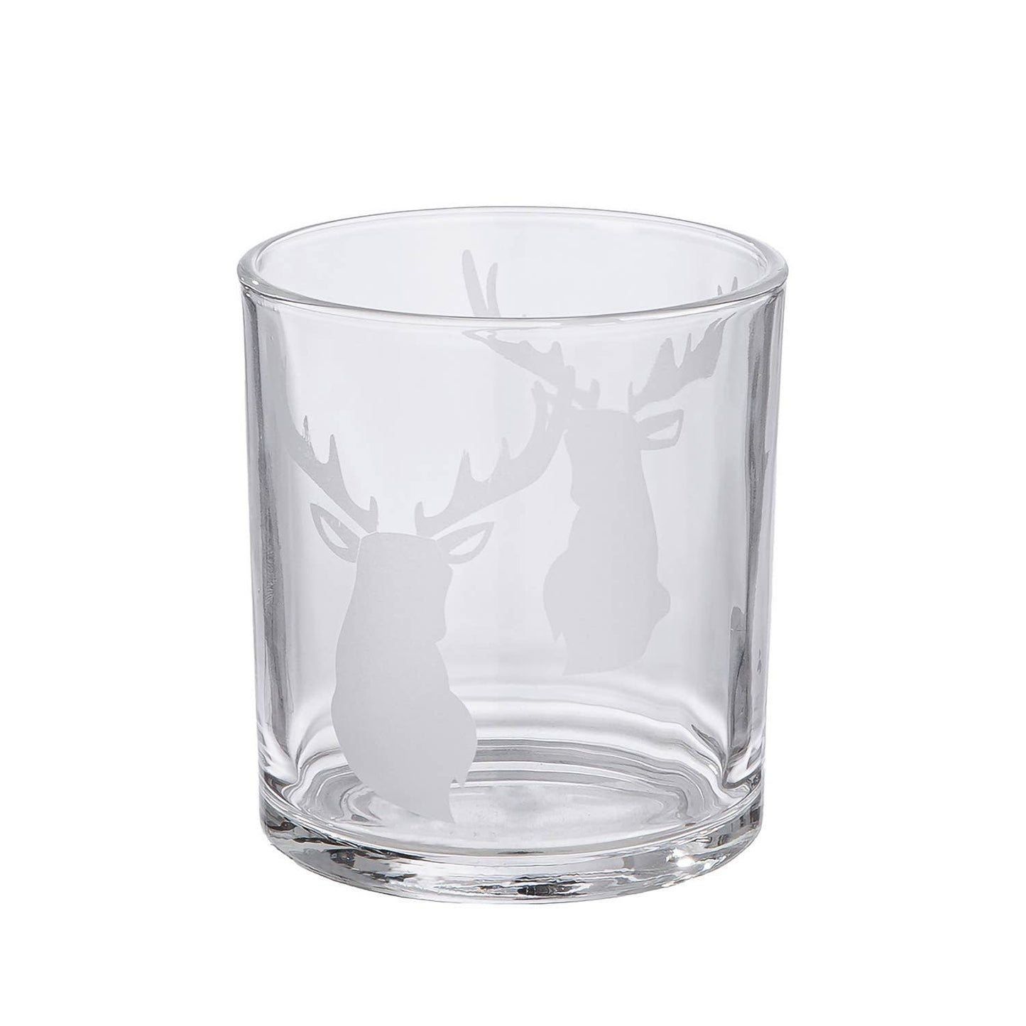 Photophore tête de cerf, h. 10 cm