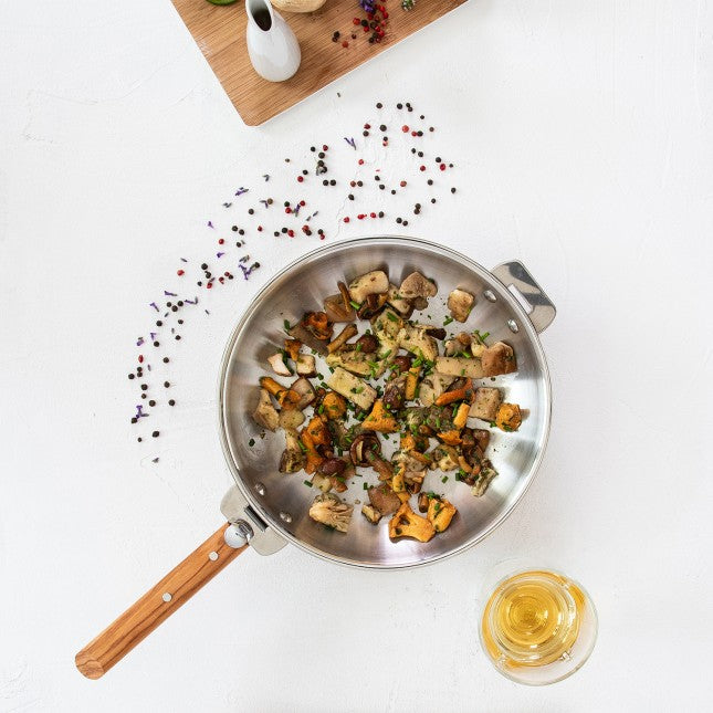 Wok CASTELINE amovible inox