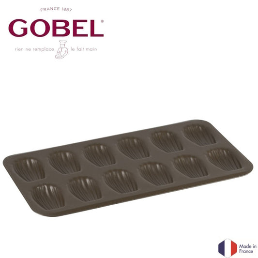 Plaque 12 madeleines GOBEL antiadhérente