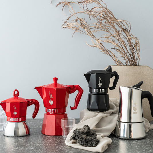 Cafetière Bialetti moka exclusive 4 tasses Rouge