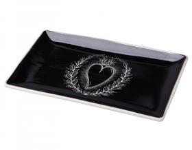 Coupelle céramique fond noir EX-VOTO