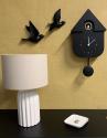 Lampe ceramique blanche