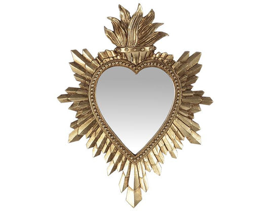Miroir EX-VOTO doré 523