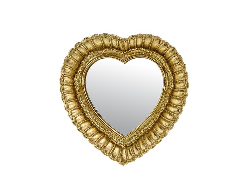 Mini miroir coeur