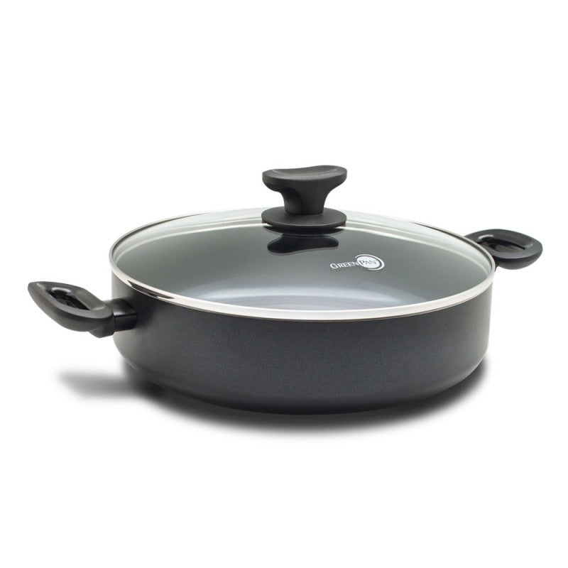 Sauteuse Torino en céramique avec Couvercle 28 cm - GreenPan