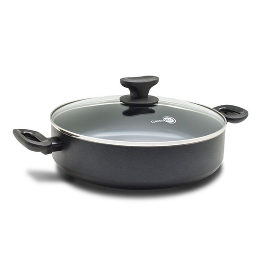 Sauteuse Torino en céramique avec Couvercle 28 cm - GreenPan