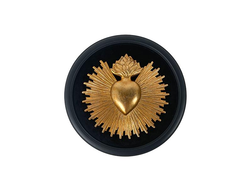 Déco murale velours ex voto 23 cm