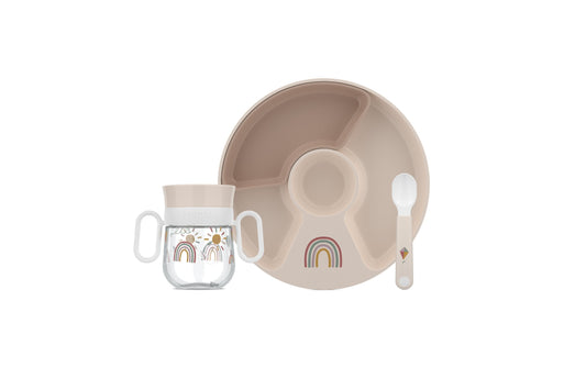 Coffret repas bébé 3 pièces Mépal