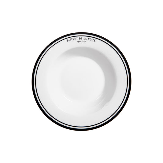 Assiette creuse 24 cm Bistrot