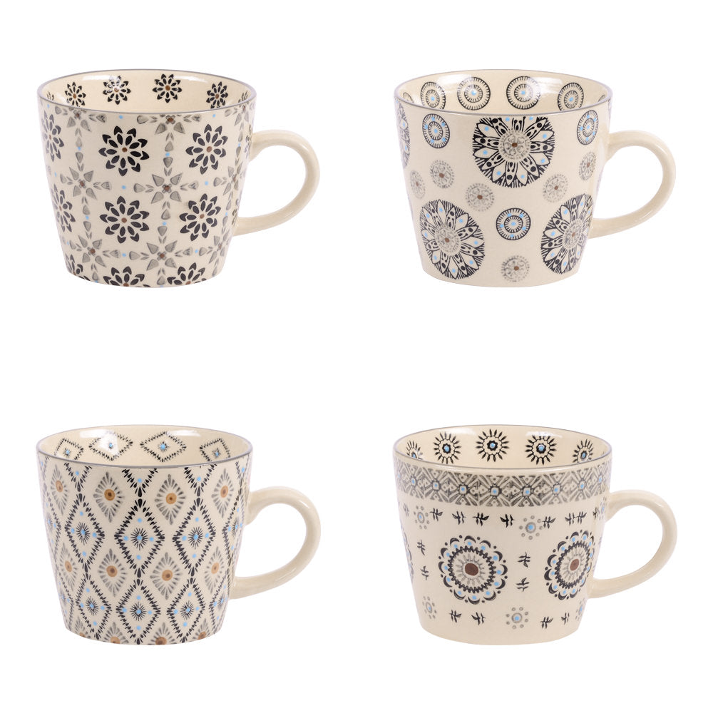 Coffret 4 tasses Nelson