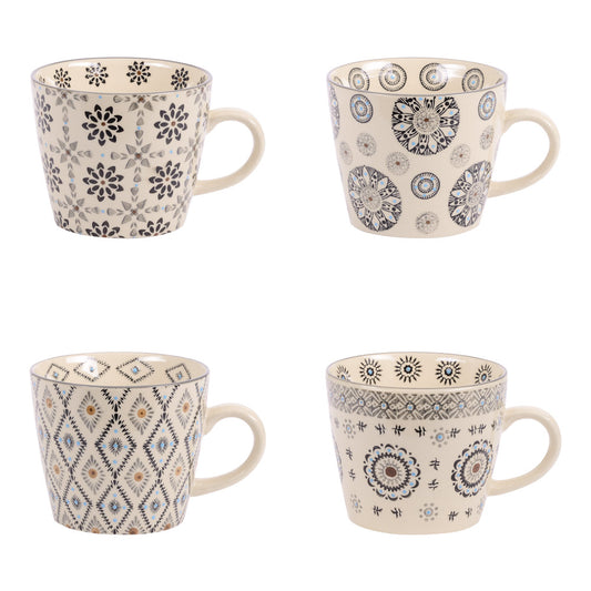 Coffret 4 tasses Nelson
