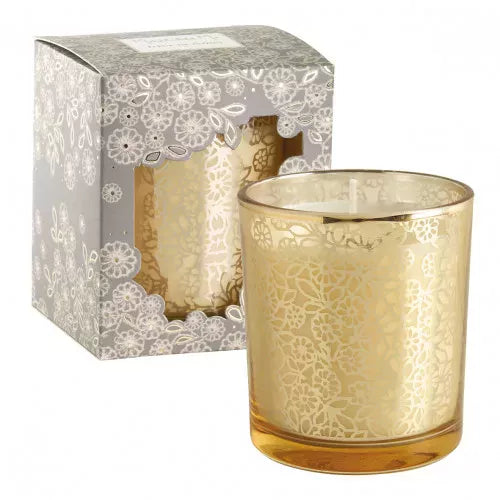 Bougie parfumée De Fleurs et d'Or 160g - Mathilde M